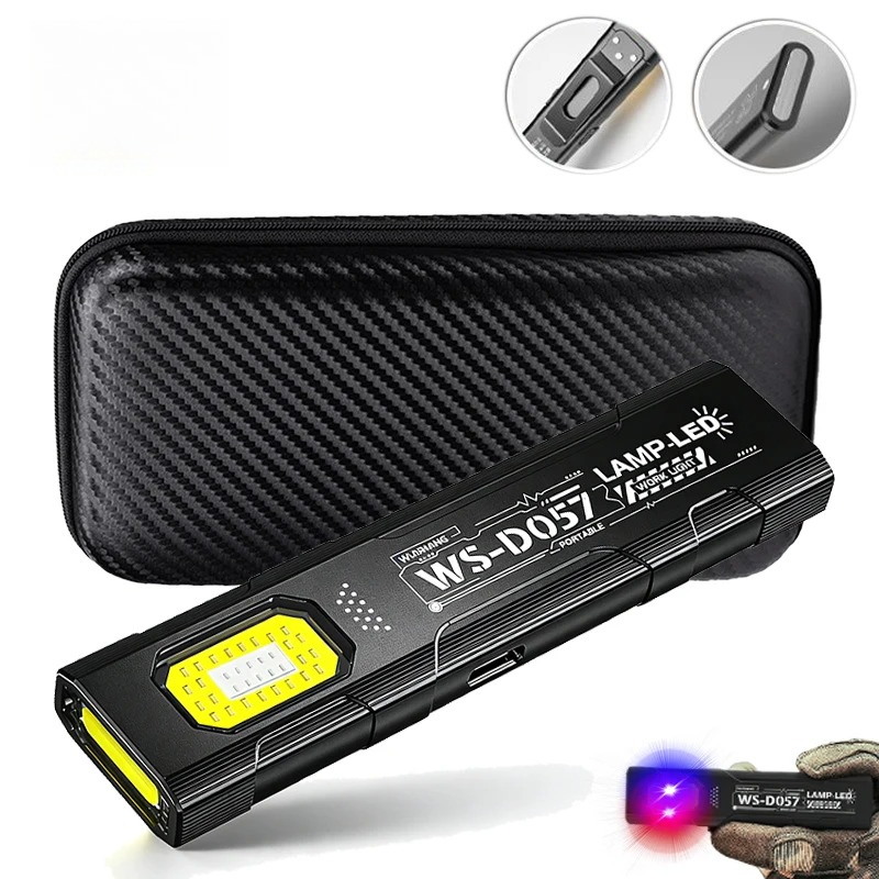 Outdoor Lighting B&Q - LED Keychain Flashlight USB C Rechargeable
