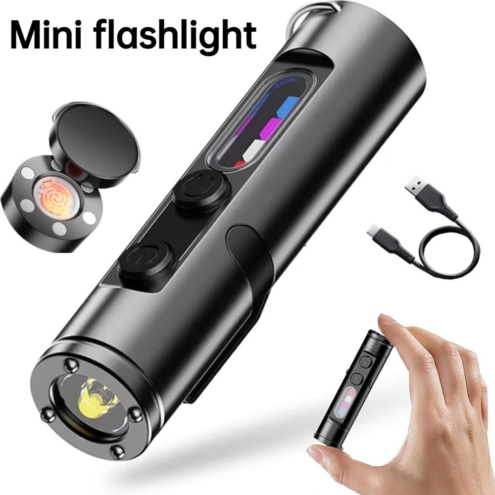 Outdoor Lighting Landscape - Mini Outdoor Flashlight Type C Rechargeable