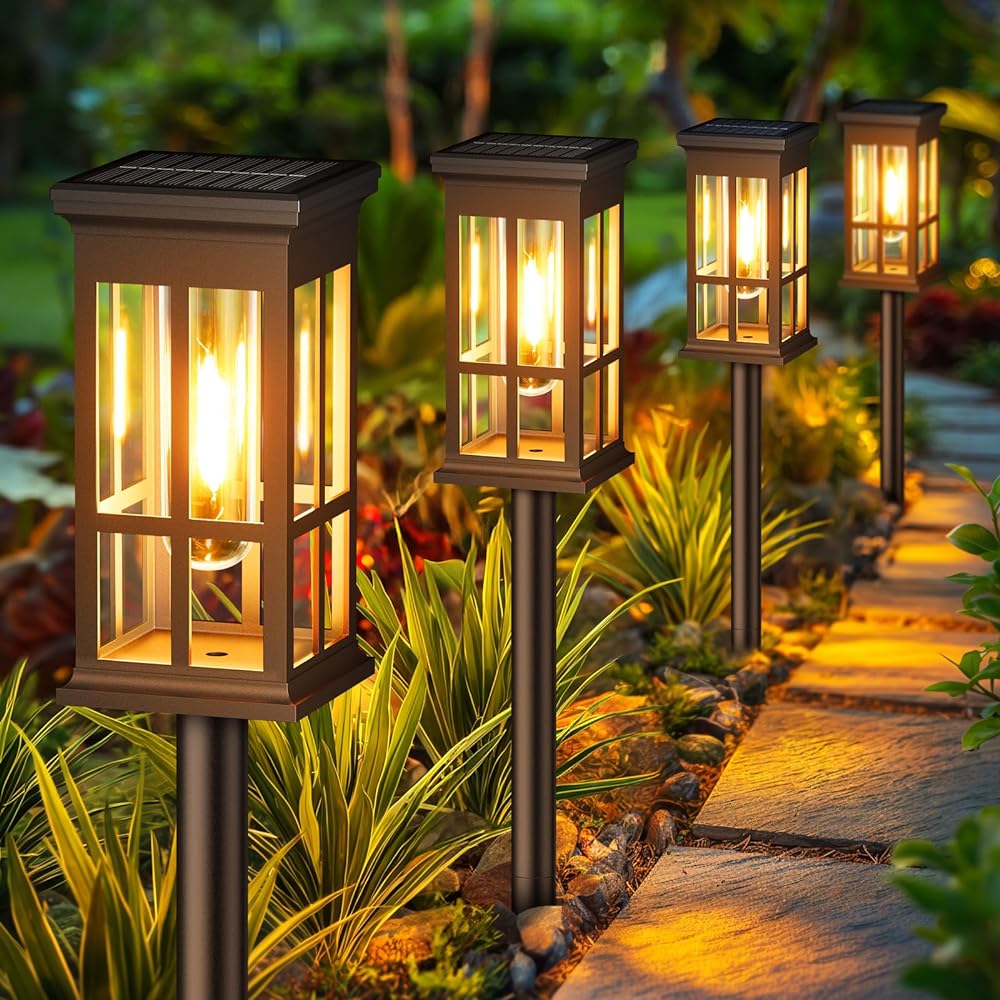 Outdoor Lighting Under Pergola - Solar Pathway Light Outdoor Solar Lamp