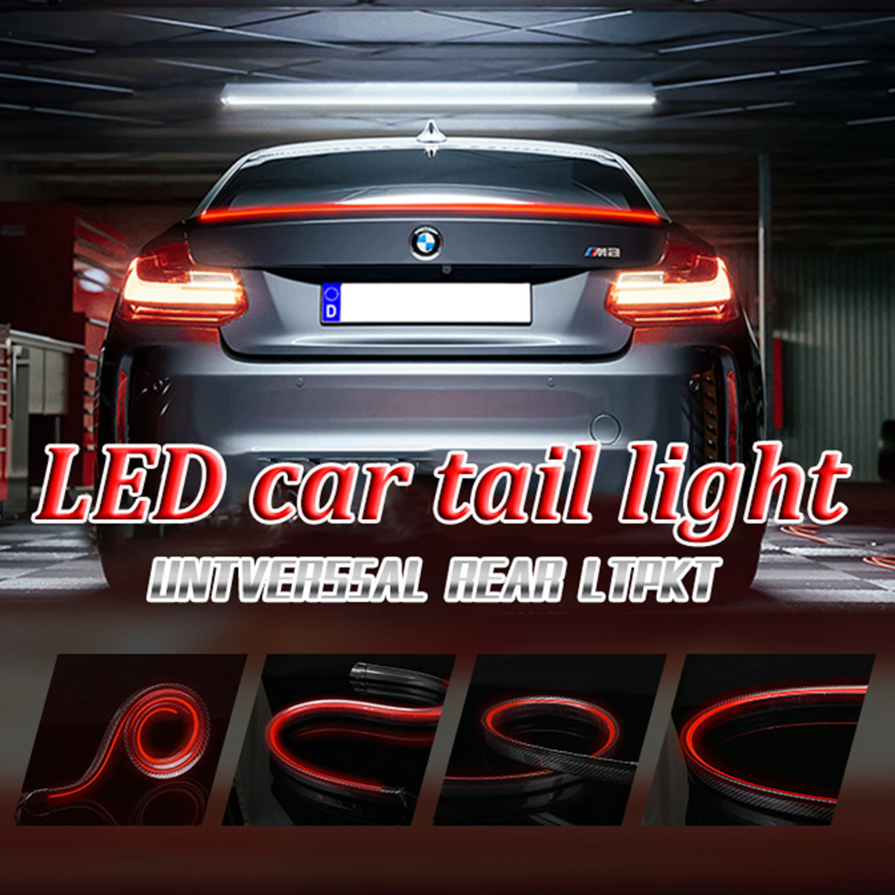 Waterproof Led Strip - Dynamic 120cm Car Carbon Black Rear