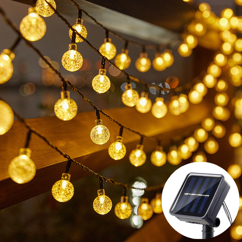 Halo Outdoor Lighting - 20/50/100 LED Solar Power Crystal Ball