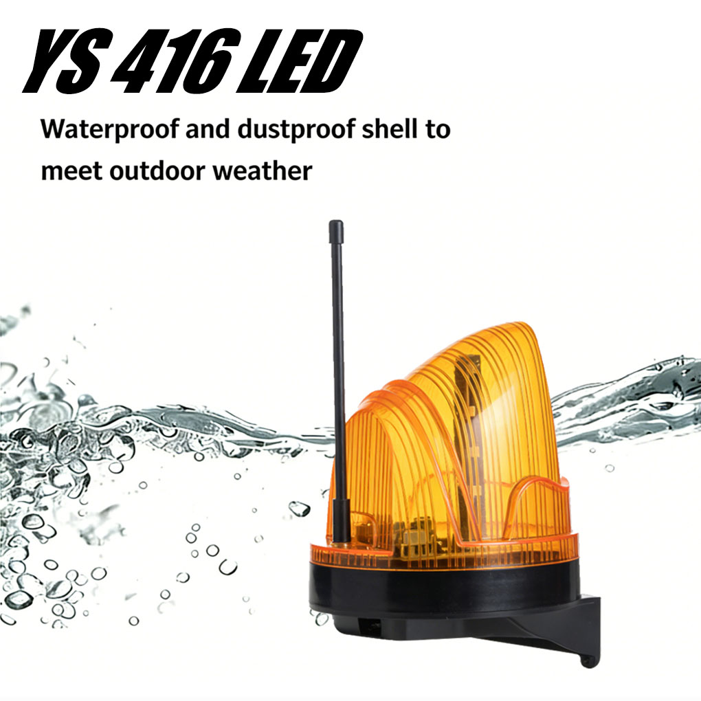 Outdoor Lighting Wall Mount - Universal 12V/220V LED Strobe Warning Light