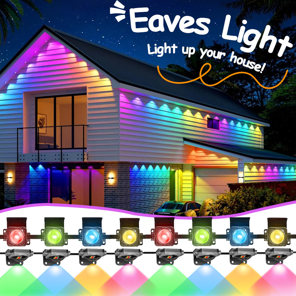 Outdoor Lighting Remote Control - Permanent Outdoor Eaves Lights for Garden