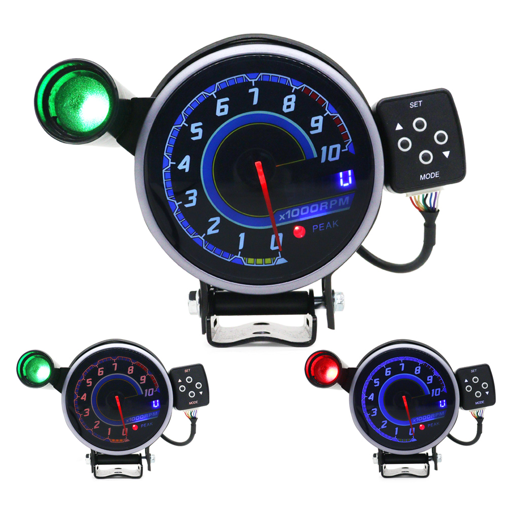 95MM Tachometer RPM Gauge Step - Deck Step Light 评论和价格