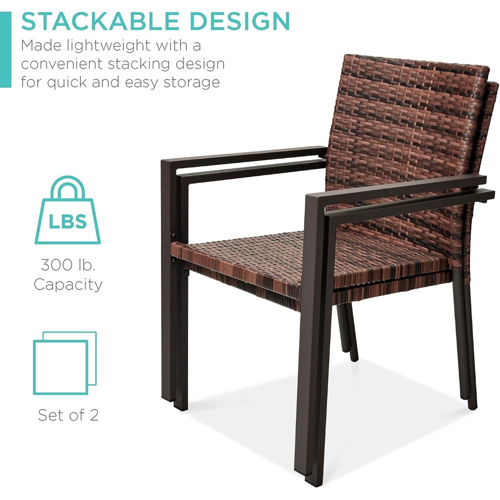 Set o 2 Stackable Outdoor Wick - Outdoor Lighting Deck 评论和价格