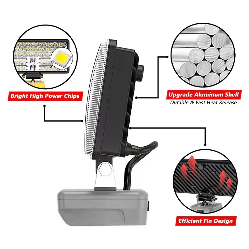 LED Work Light for Dewalt 18V/ - Outdoor Lighting Jobs 评论和价格