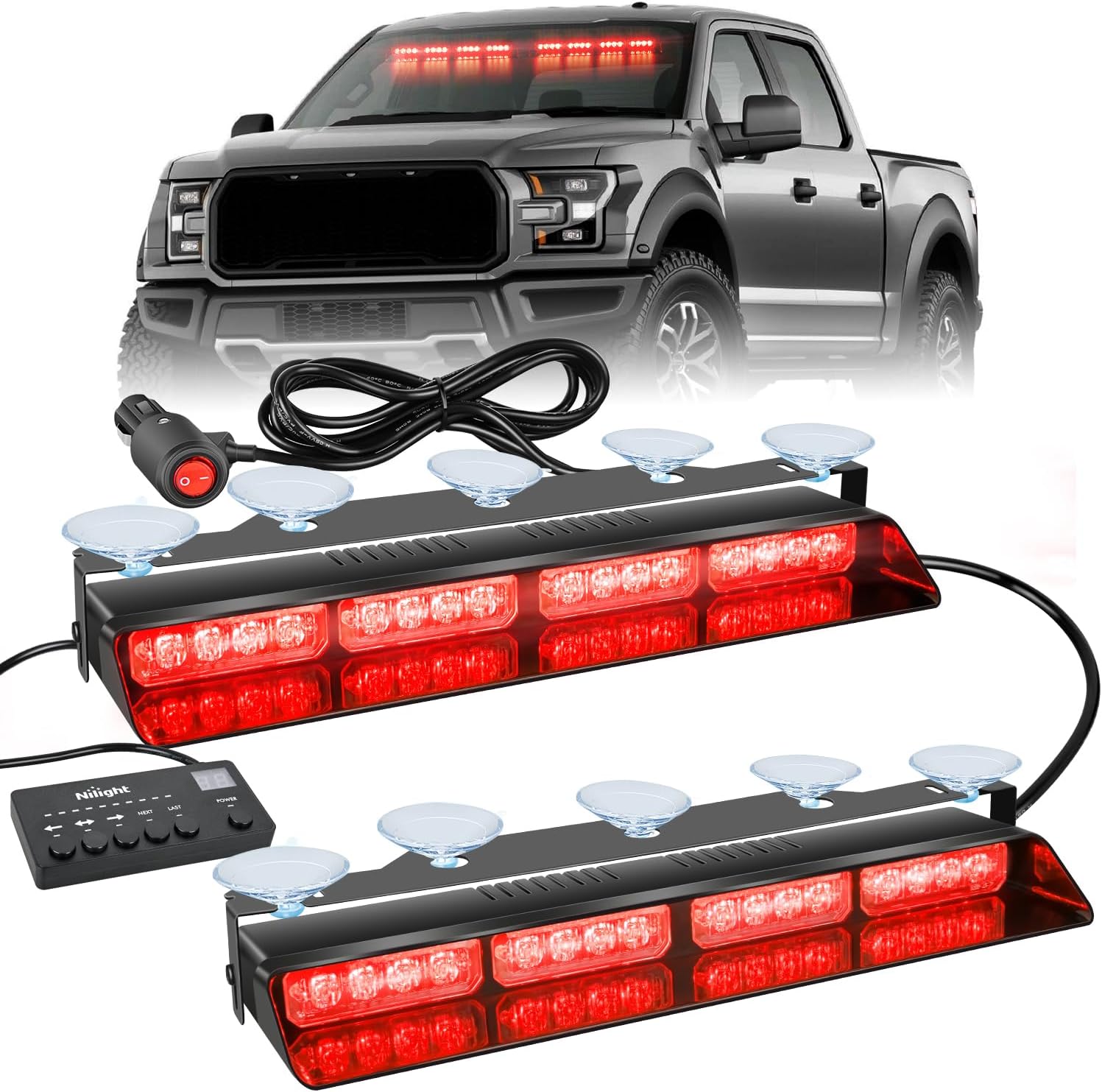 Nilight 32LED Emergency Dash S - Deck Step Light 评论和价格