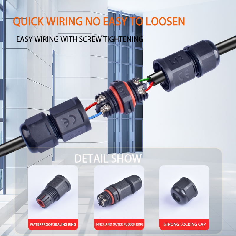 IP68 Waterproof Connector LED  - Outdoor Lighting Electrical Box 评论和价格