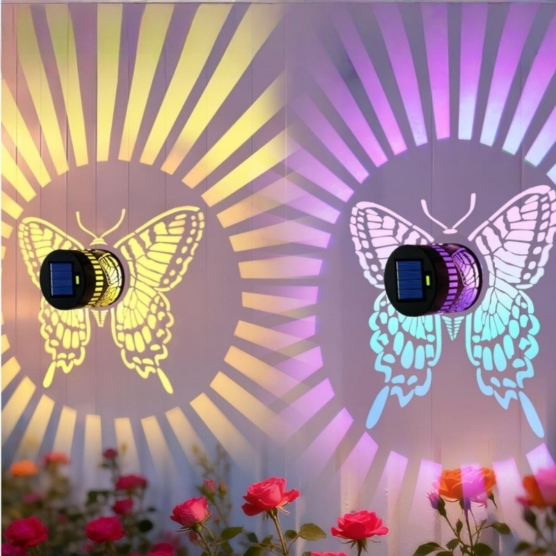 Decorative Solar Butterfly Lig - Deck Step Light 评论和价格