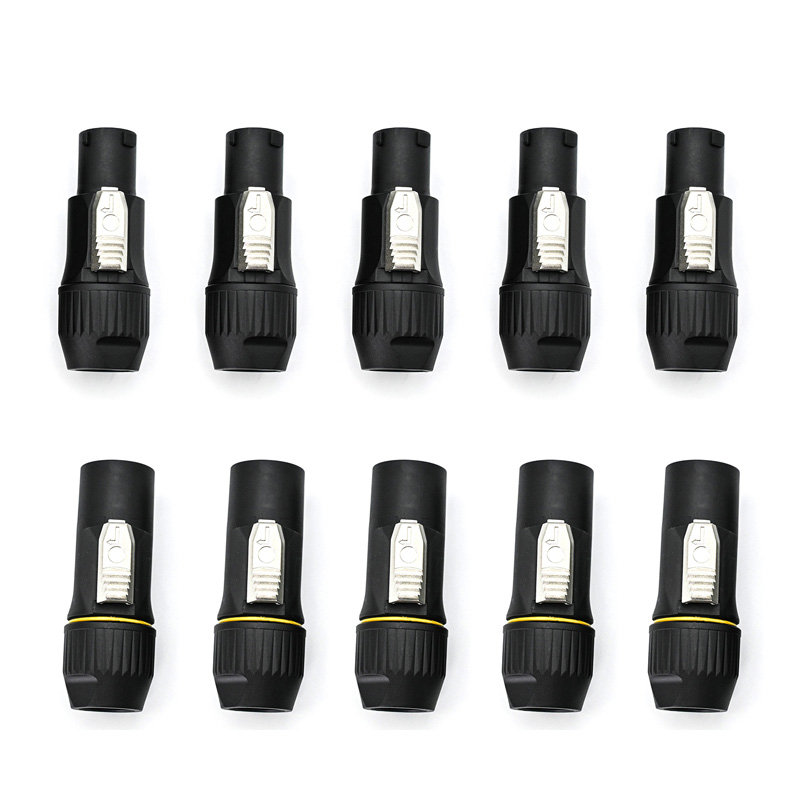 10pcs Waterproof Powercon True - Outdoor Lighting Connectors 评论和价格