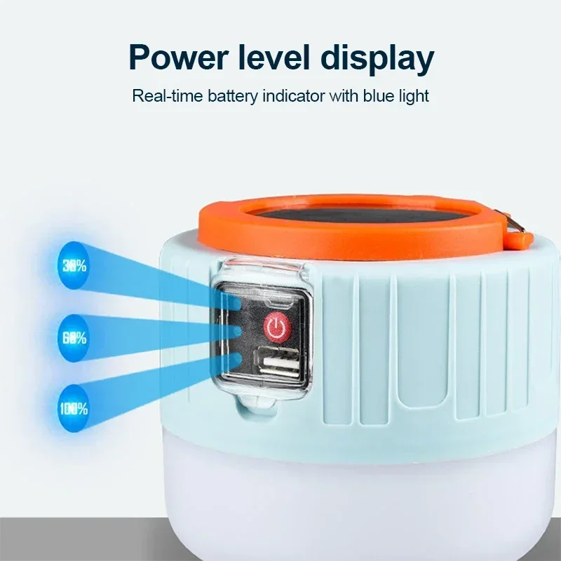 LED Solar Camping Light Power  - Outdoor Lighting Remote Control 评论和价格
