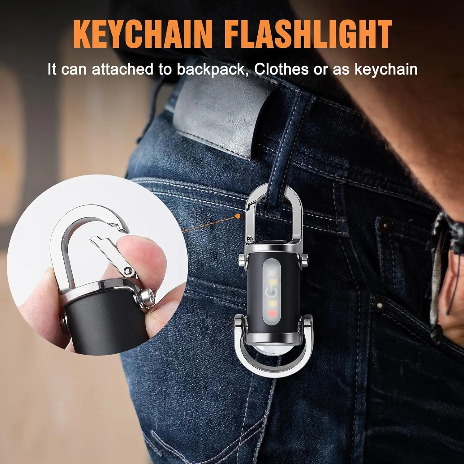 Mini Keychain Flashlight Recha - Outdoor Lighting B&Q 评论和价格