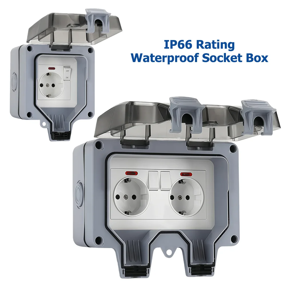 European-Style Outdoor Socket  - Outdoor Lighting Wall Mount 评论和价格