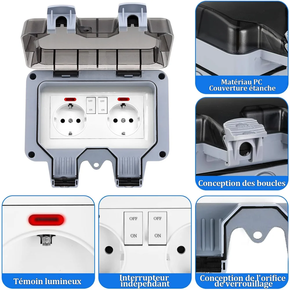 European-Style Outdoor Socket  - Outdoor Lighting Wall Mount 评论和价格