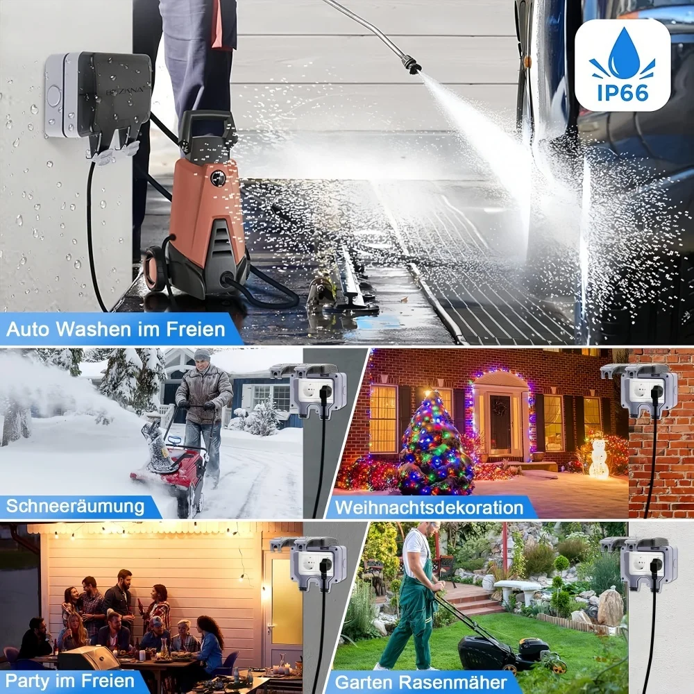 European-Style Outdoor Socket  - Outdoor Lighting Wall Mount 评论和价格