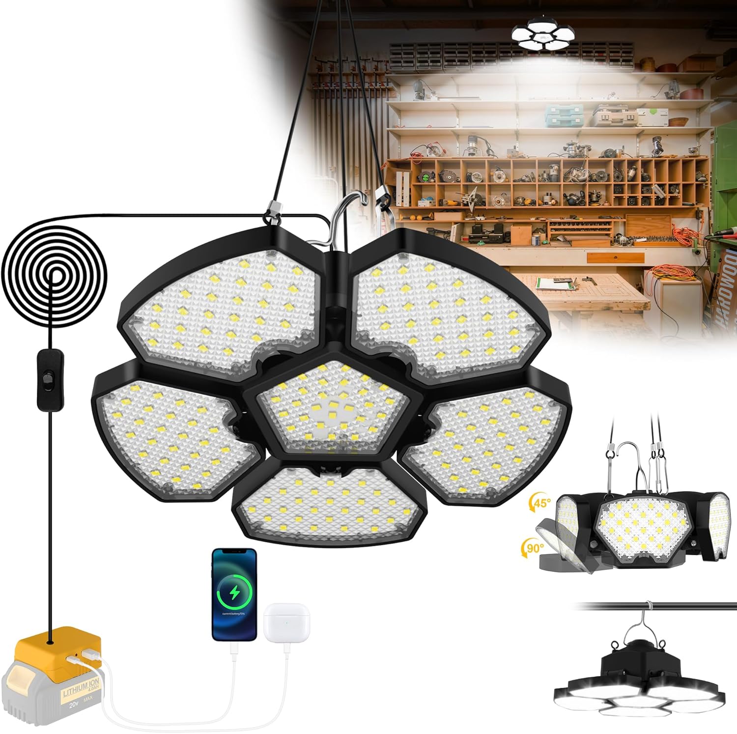 Battery Operated Shed Light Ou - Outdoor Lighting Jobs 评论和价格