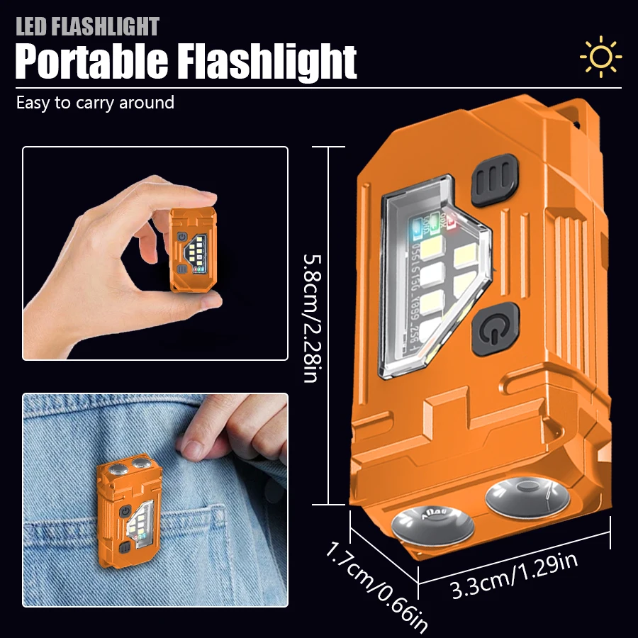 Mini Keychain EDC Flashlight R - Outdoor Lighting B&Q 评论和价格