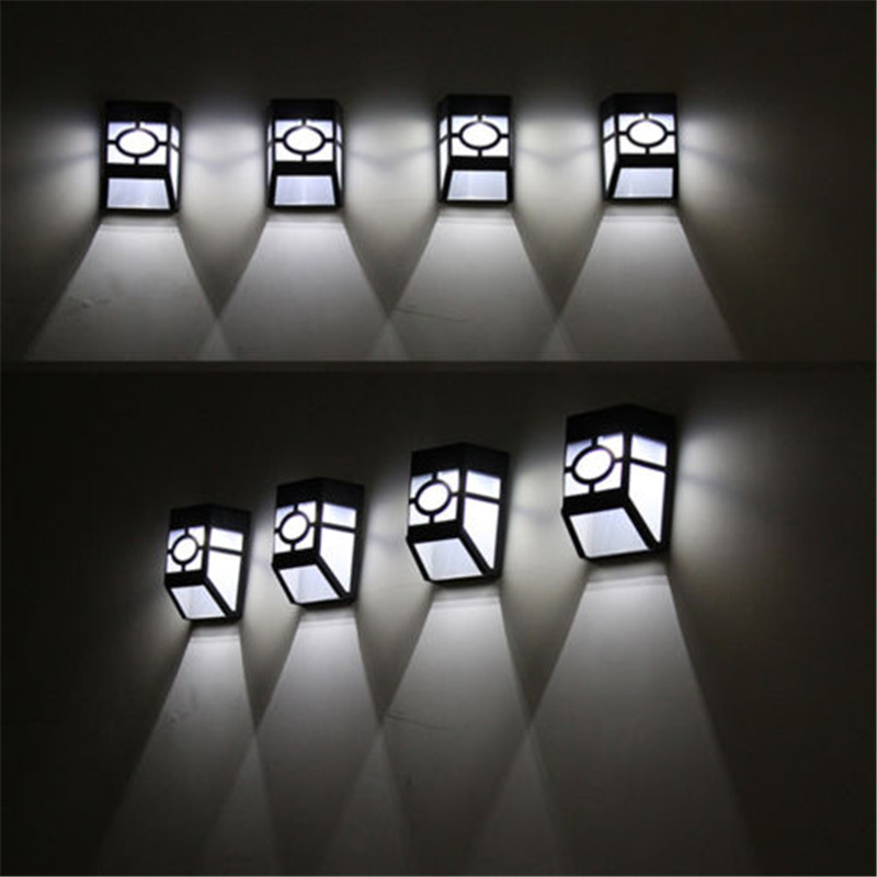 Solar Powered Wall Mount LED L - Outdoor Lighting Wall Mount 评论和价格