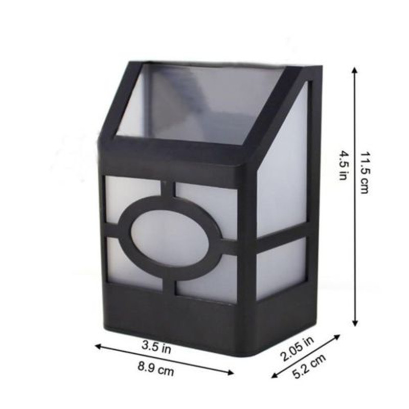 Solar Powered Wall Mount LED L - Outdoor Lighting Wall Mount 评论和价格