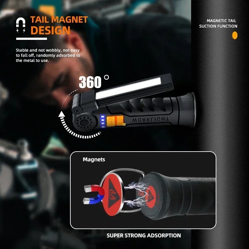 Portable COB LED Flashlight US - Outdoor Lighting B&Q 评论和价格