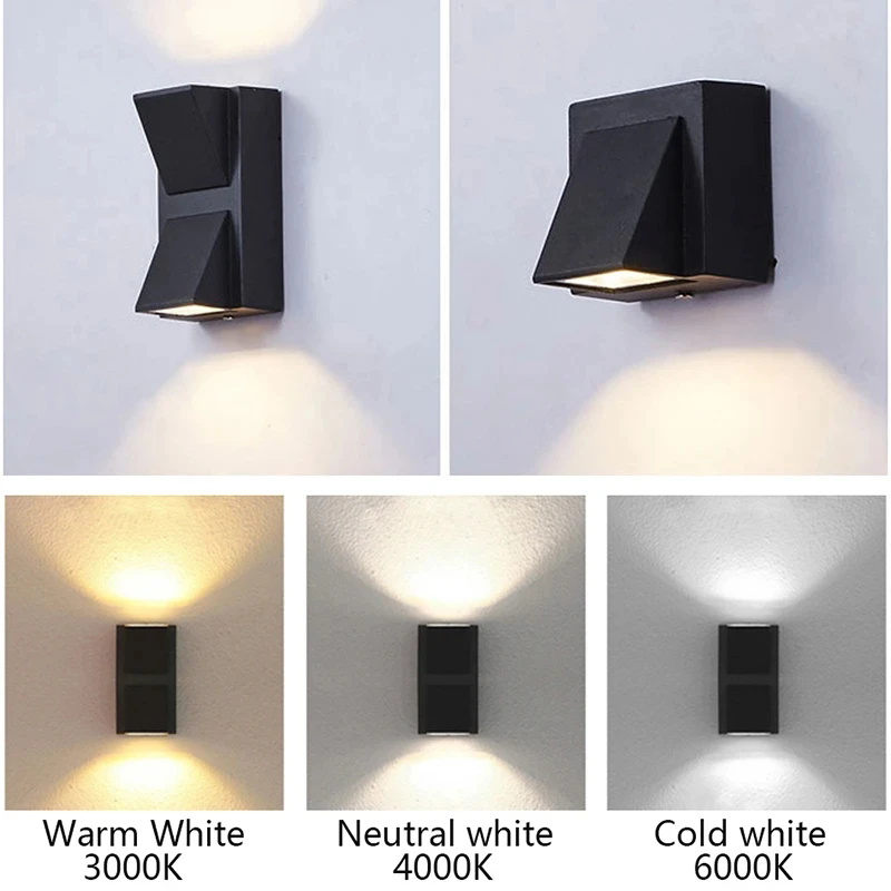 LED Wall Lamp IP65 Outdoor Wat - Outdoor Lighting Wall Mount 评论和价格