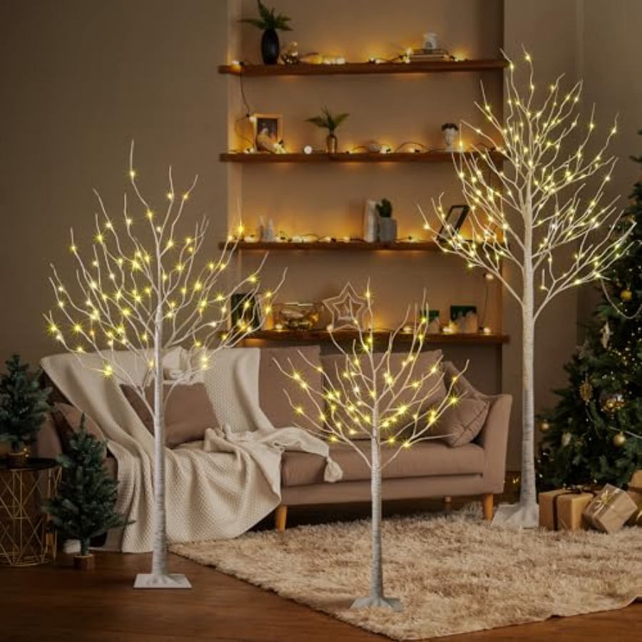 LED Birch Tree Light Set For I - Outdoor Lighting On Trees 评论和价格