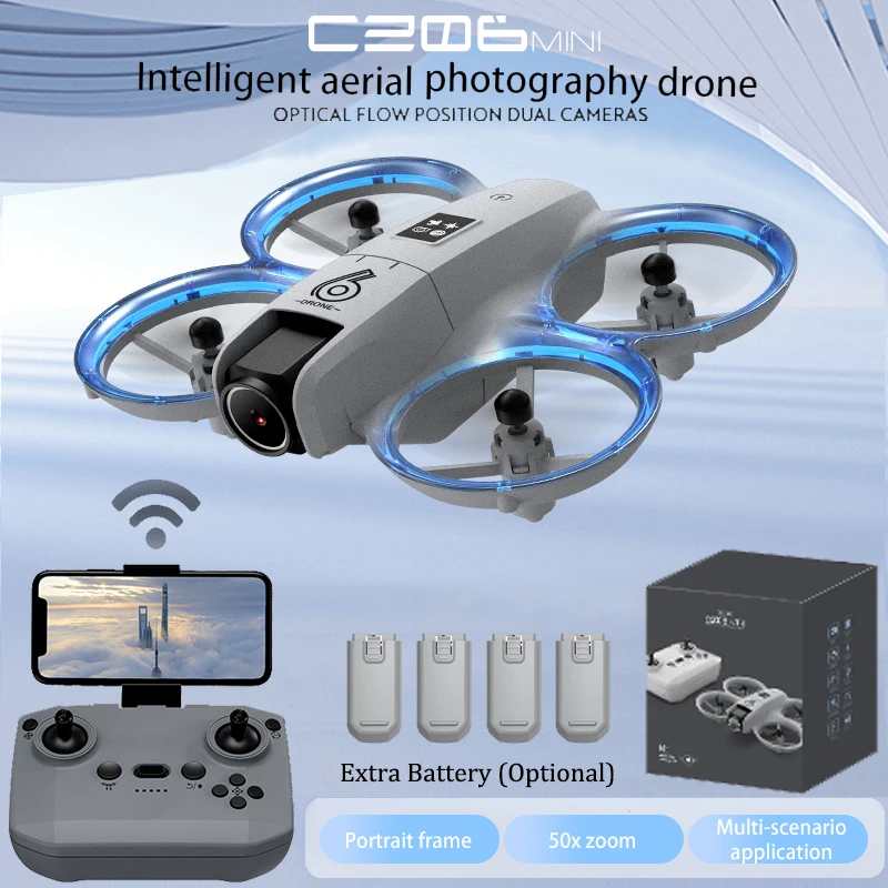 CZ06 Mini RC Quadcopter Drone  - Outdoor Lighting Remote Control 评论和价格