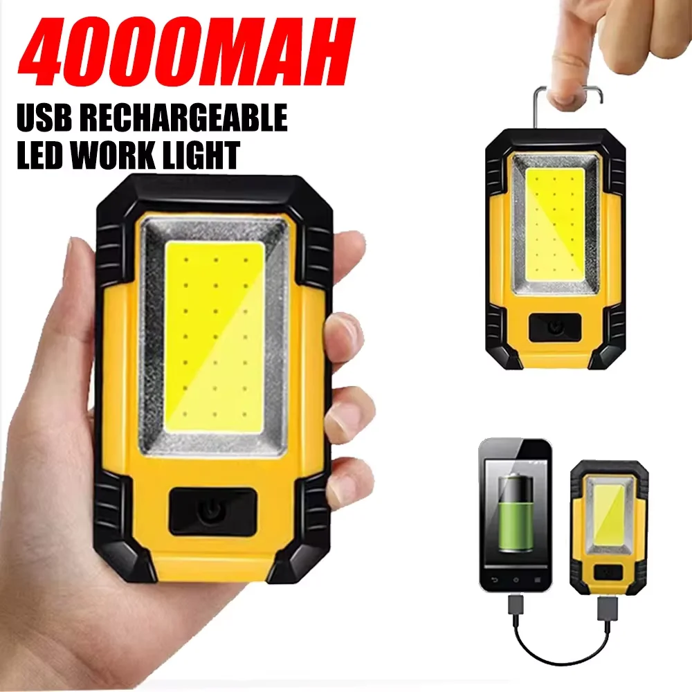 Rechargeable 4000MaH Work Ligh - Outdoor Lighting B&Q 评论和价格