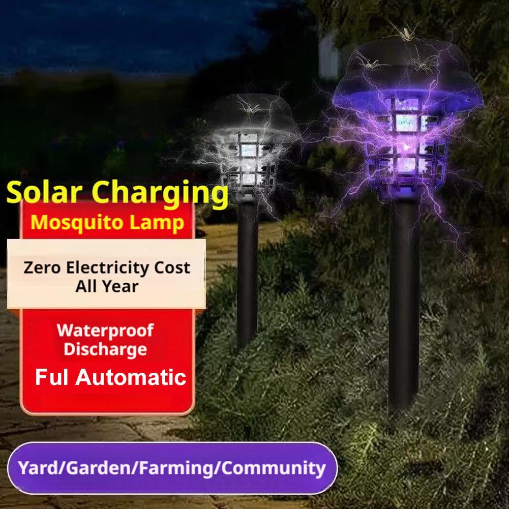 4/2/1pcs Solar Mosquito Killer - Halo Outdoor Lighting 评论和价格