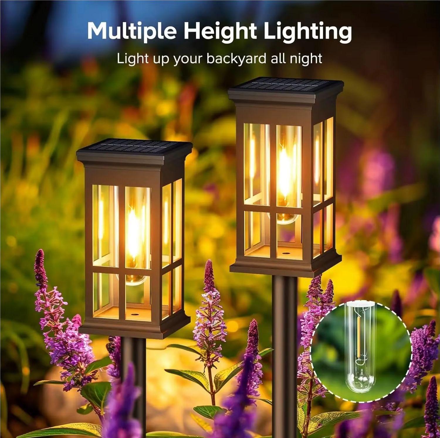 Solar Pathway Light Outdoor So - Outdoor Lighting Under Pergola 评论和价格