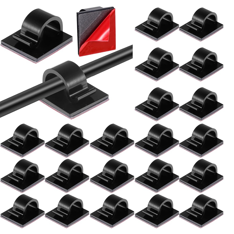 50 Pcs Mini Cable Clips Hooks  - Outdoor Lighting For Christmas 评论和价格