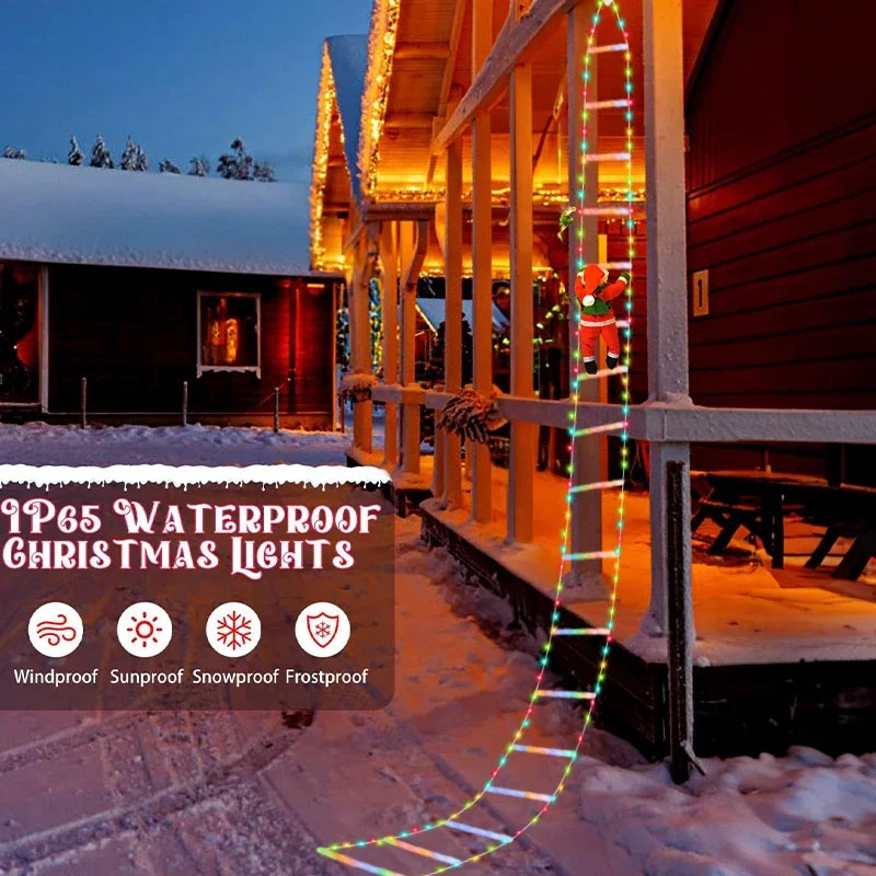 LED Christmas Lights Christmas - Outdoor Lighting For Christmas 评论和价格
