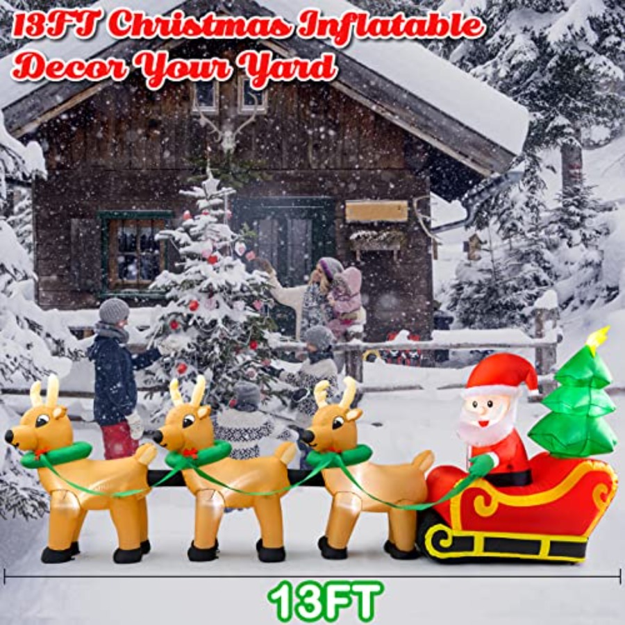 Outdoor Christmas inflatables  - Outdoor Lighting On Trees 评论和价格