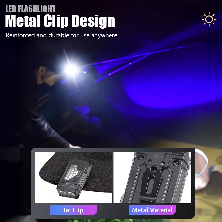 Mini Keychain EDC Flashlight - - Outdoor Lighting B&Q 评论和价格