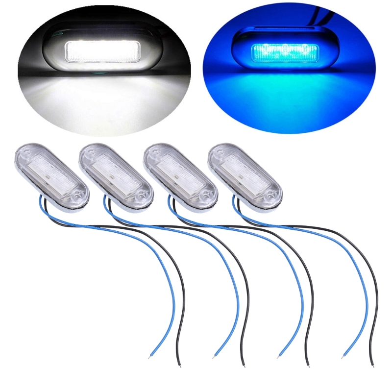4 Pack 12V Boat Courtesy Light - Deck Step Light 评论和价格