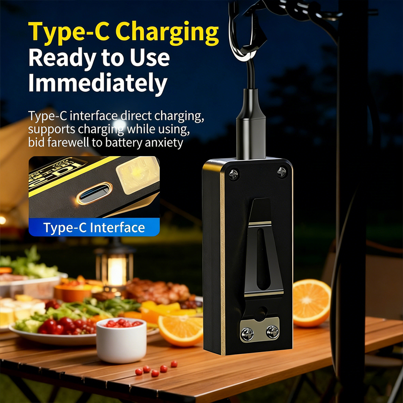 LED COB Mini Flashlight USB Re - Outdoor Lighting Globes 评论和价格