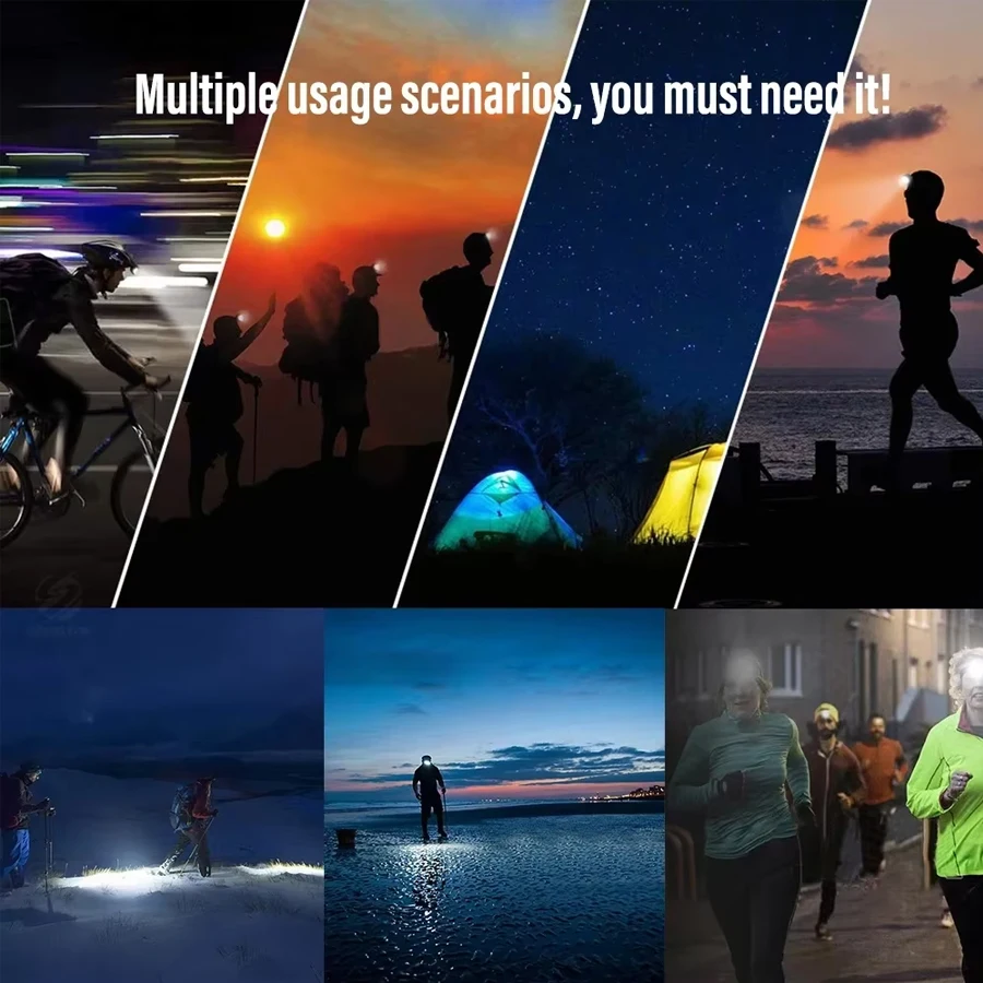 Strong Light Headlamp Portable - Outdoor Lighting Globes 评论和价格