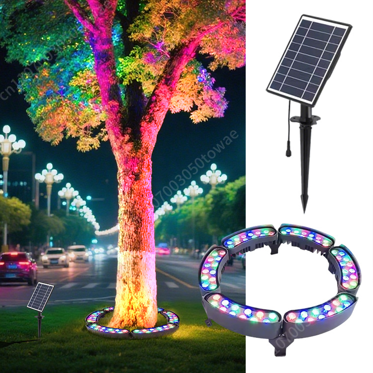 Solar Hug Tree Light IP65 Wate - Outdoor Lighting On Trees 评论和价格