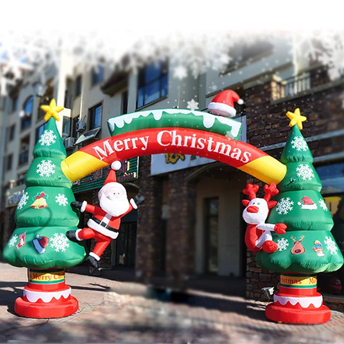 Christmas Inflatable Xmas Tree - Outdoor Lighting On Trees 评论和价格