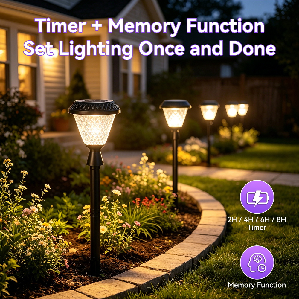 Solar Post Cap Light IP65 Wate - Outdoor Lighting Remote Control 评论和价格