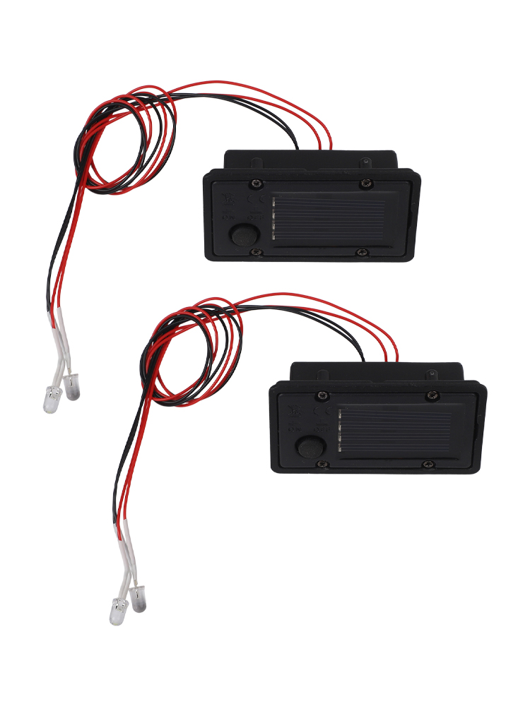 2pcs Solar Light Boxes Replace - Outdoor Lighting Box 评论和价格
