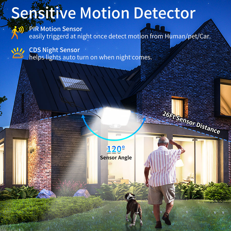 234LED Solar Light Outdoor Wat - Outdoor Lighting Remote Control 评论和价格