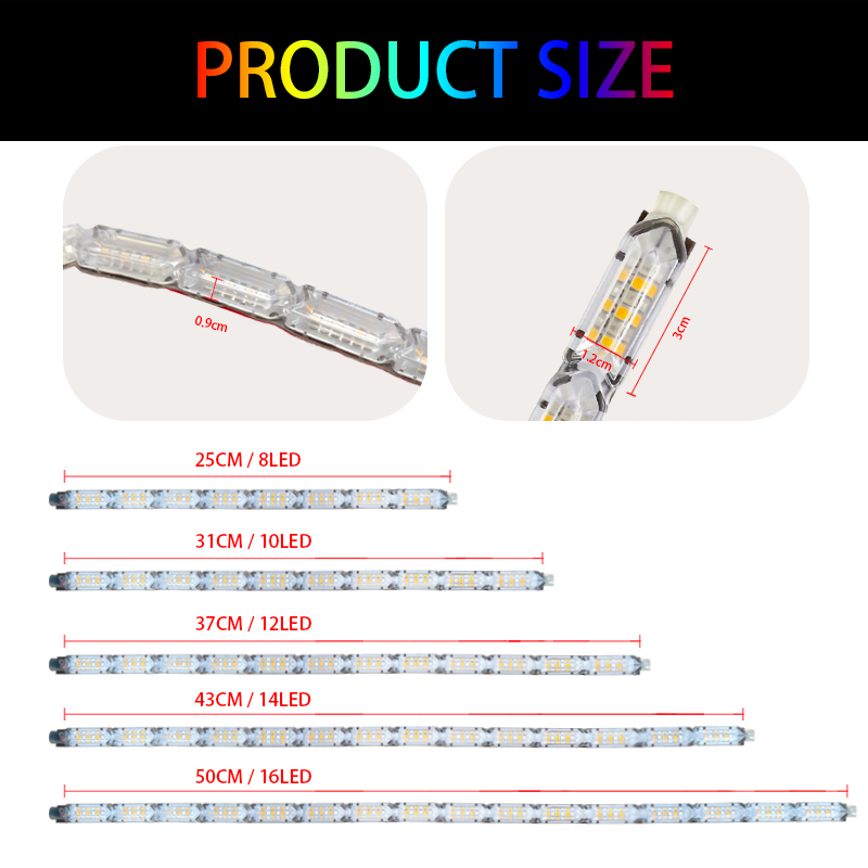 12V Flexible Led Strip DRL Wat - Waterproof Led Strip 评论和价格