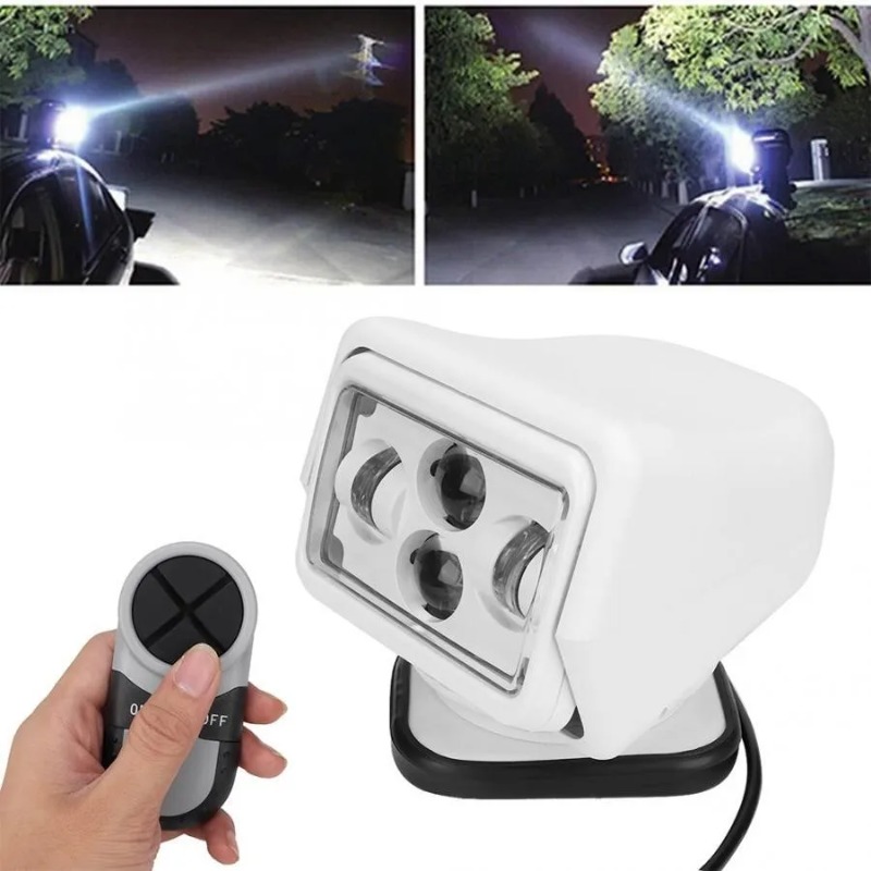 LED Search Light,60W 12V24V Re - Outdoor Lighting Remote Control 评论和价格