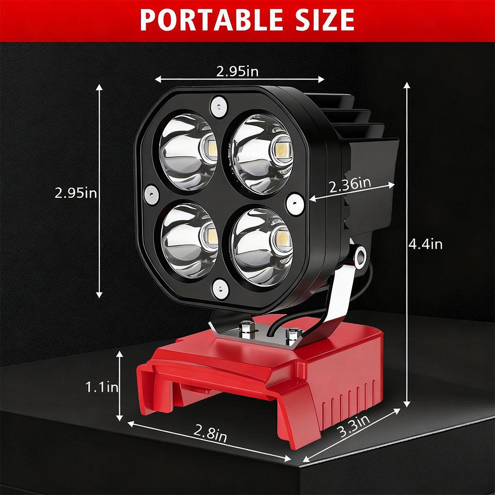 For Milwaukee M18 18V Lithium  - Outdoor Lighting Jobs 评论和价格