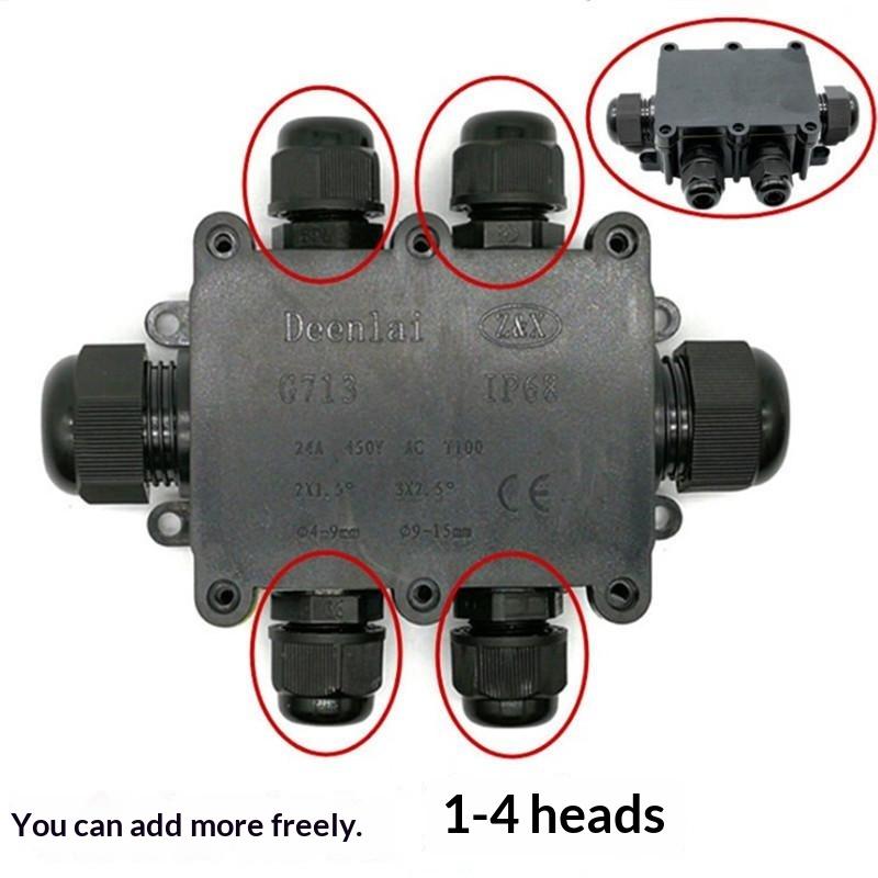 G713 IP68 Waterproof Junction  - Outdoor Lighting Electrical Box 评论和价格