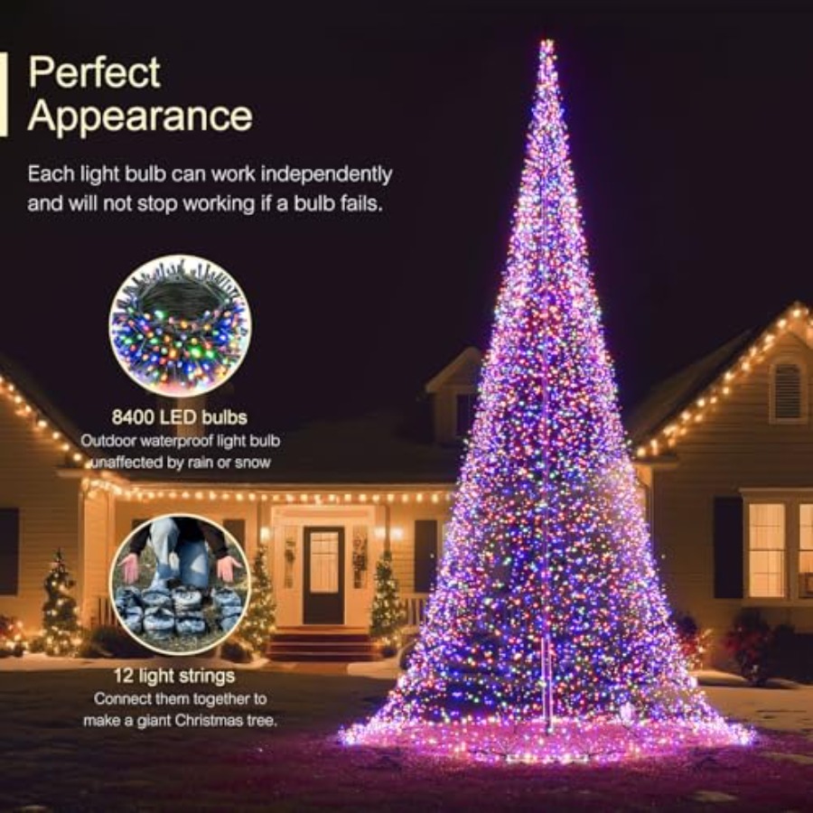 Outdoor Flagpole LED Christmas - Outdoor Lighting For Christmas 评论和价格