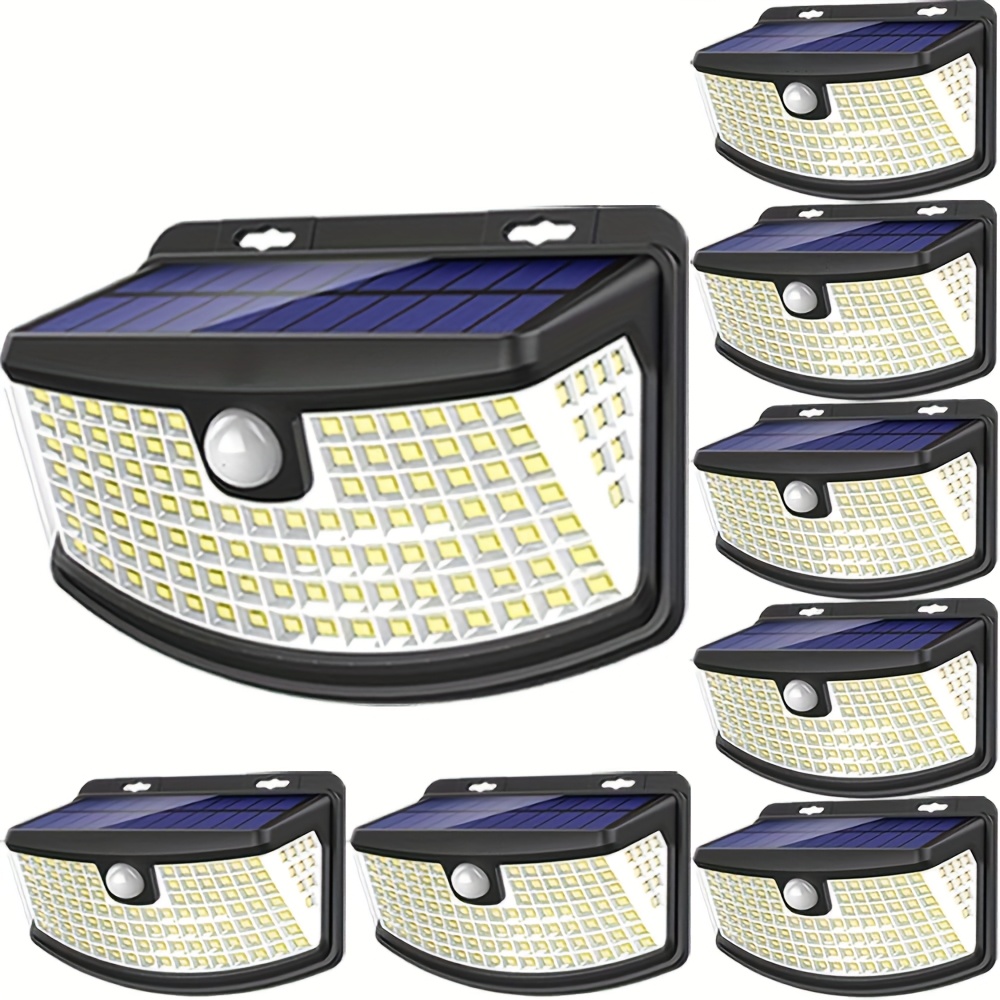 8/6/4 Packs Solar Motion Senso - Outdoor Lighting Deck 评论和价格
