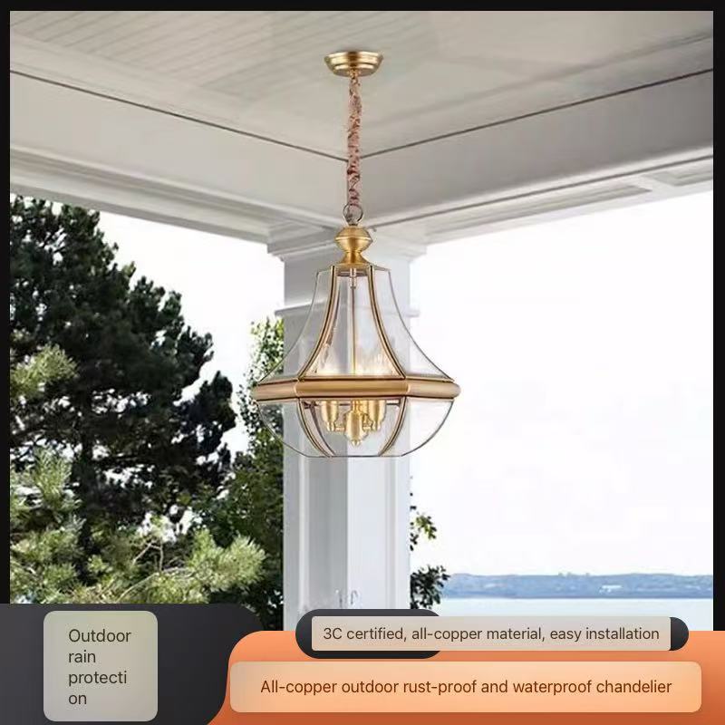 Outdoor Waterproofing Full cop - Outdoor Lighting Chandelier 评论和价格