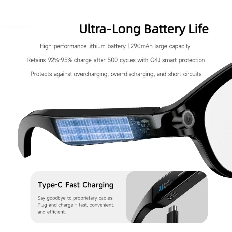 Xiaomi AI Vision Glasses 8K HD - Outdoor Lighting Landscape 评论和价格